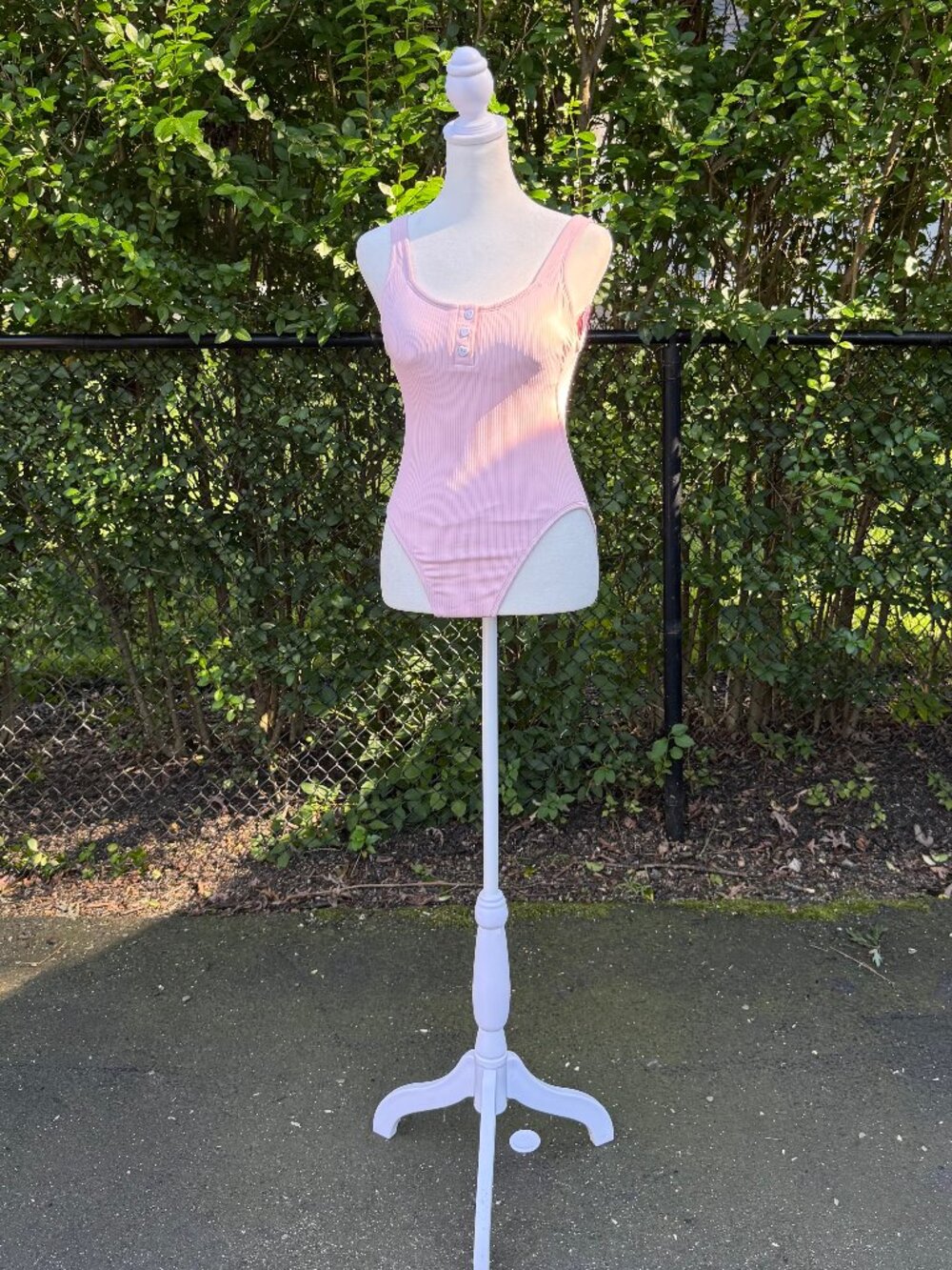 Pink Stoney Clover Lane Cheeky High Leg Bathing Suit